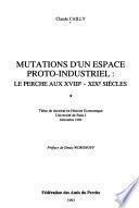 Mutations d'un espace proto-industriel