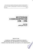 Mysterium Cosmographicum 1596-1996