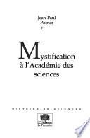 Mystification à l'Académie des sciences