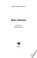 Mythe et littérature