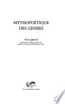Mythopoétique des genres
