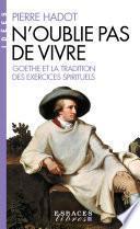 N'oublie pas de vivre