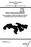 Nahost-Informationsdienst
