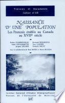 Naissance d'une population