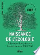 Naissance de l'écologie