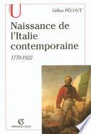 Naissance de l'Italite contemporaine