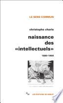 Naissance des intellectuels