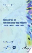 Naissance et renaissance des nations