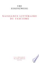 Naissance littéraire du fascisme