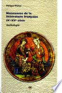 Naissances de la littérature française