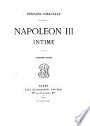 Napoléon III intime, par Fernand Giraudeau