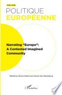 Narrating Europe: A Contested Imagined Community