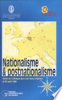 Nationalisme & postnationalisme