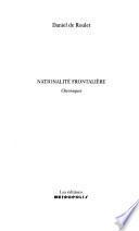 Nationalité frontalière