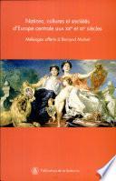 Nations, cultures et sociétés d'Europe centrale aux XIXe et XXe siècles