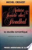 Nature et Société chez Stendhal