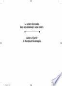 Nature (La) nature des esprits dans les cosmologies autochtones / Nature of Spirits in Aboriginal Cosmologies