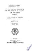 Négociations en Irlande, 1689-90