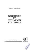 Négritude et situation coloniale