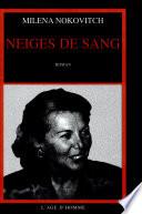 Neiges de sang