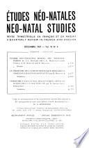 Neo-natal Studies