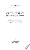 Neuf jeunes filles qui ne voulaient pas mourir