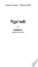Ngo'ndi ou palabres