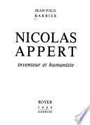 Nicolas Appert