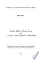 Nicolas Dupré de Saint-Maur, ou, Le dernier grand intendant de Guyenne