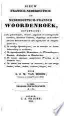 Nieuw Fransch-Nederduitsch en Nederduitsch-Fransch woordenboek