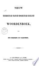 Nieuw volledig woordenboek der Nederduitsche, Fransche, Engelsche en Hoogduitsche talen