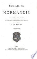 Nobiliaire de Normandie