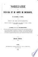 Nobiliaire des Pays-Bas et du comté de 1724-94 Bourgogne