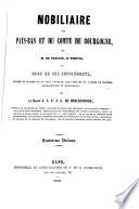 Nobiliaire des Pays-Bas et du comté de 1724-94 Bourgogne