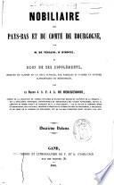 Nobiliaire des Pays-Bas et du Comté de Bourgogne