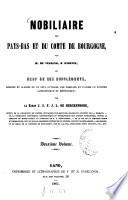 Nobiliaire des Pays-Bas et du comté de Bourgogne