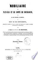 Nobiliaire des Pays-Bas et du comté de Bourgogne