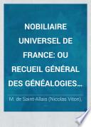 Nobiliaire universel de France