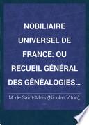 Nobiliaire universel de France