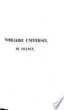 Nobiliaire universel de France
