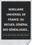 Nobiliaire universel de France