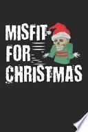 Noël Misfit for Christmas Skull and Crossbones (en anglais seulement)