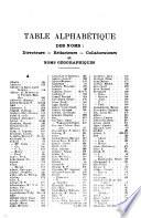 Nomenclature des journaux & revues en langue française du monde entier
