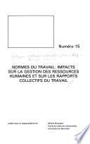 Normes du travail
