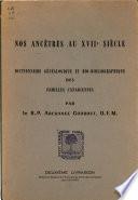 Nos ancêtres au XVIIe siècle