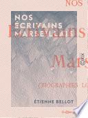 Nos écrivains marseillais