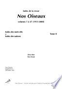 Nos oiseaux