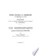 Nos représentants pendant la révolution (1789-1799)