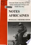Notes africaines