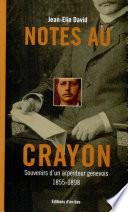 Notes au crayon